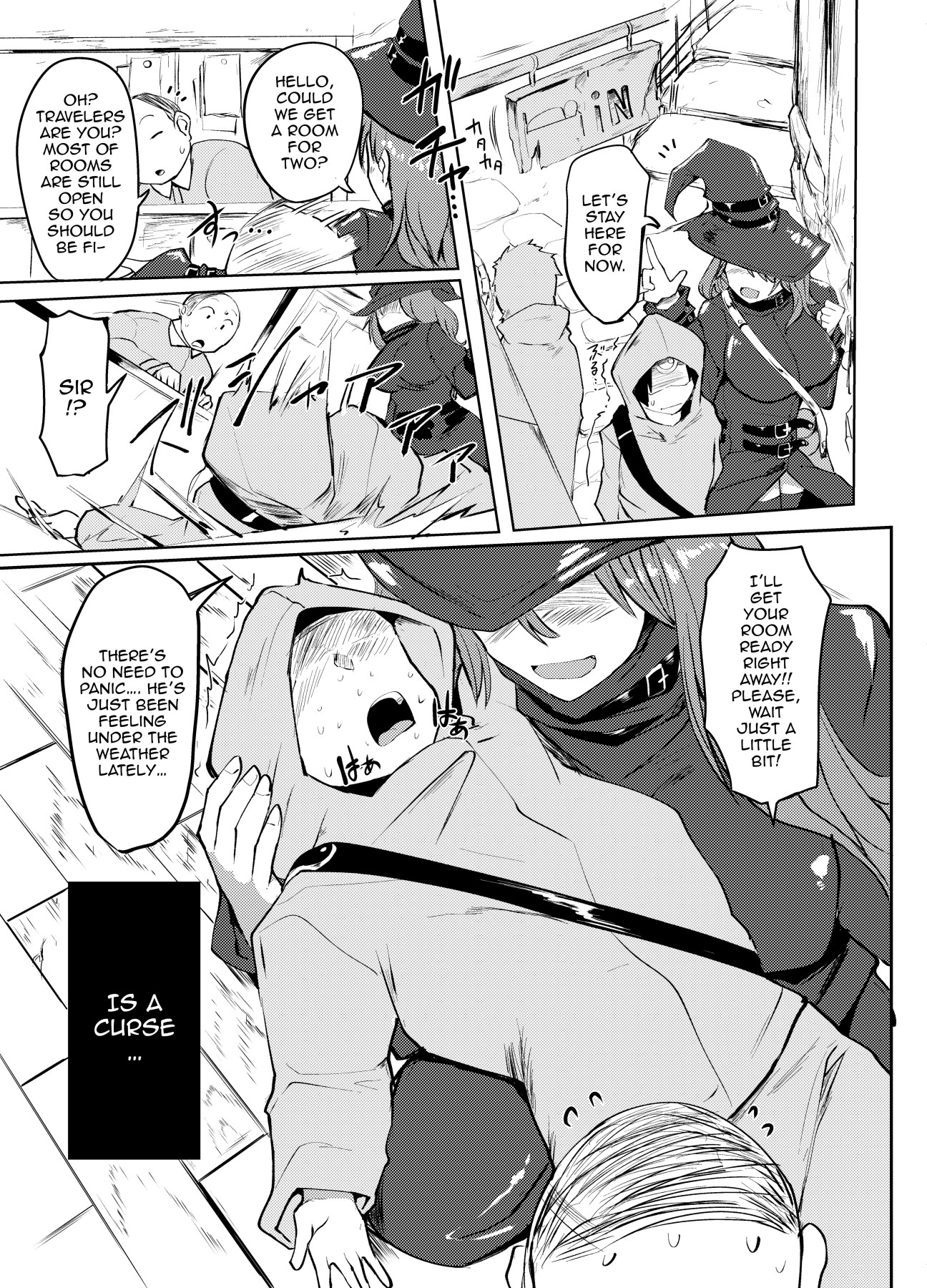 Hentai Manga Comic-Ejaculation Control Witch And The Cursed Hero's Journey-Read-8